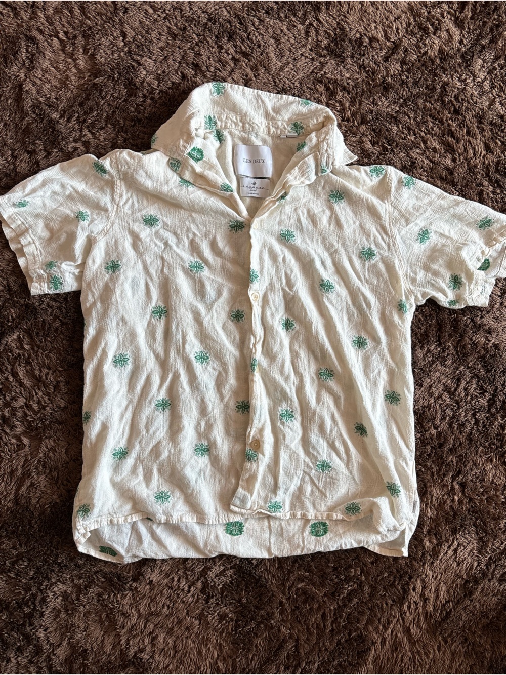 Les Deux Collared Button-Up Shirt